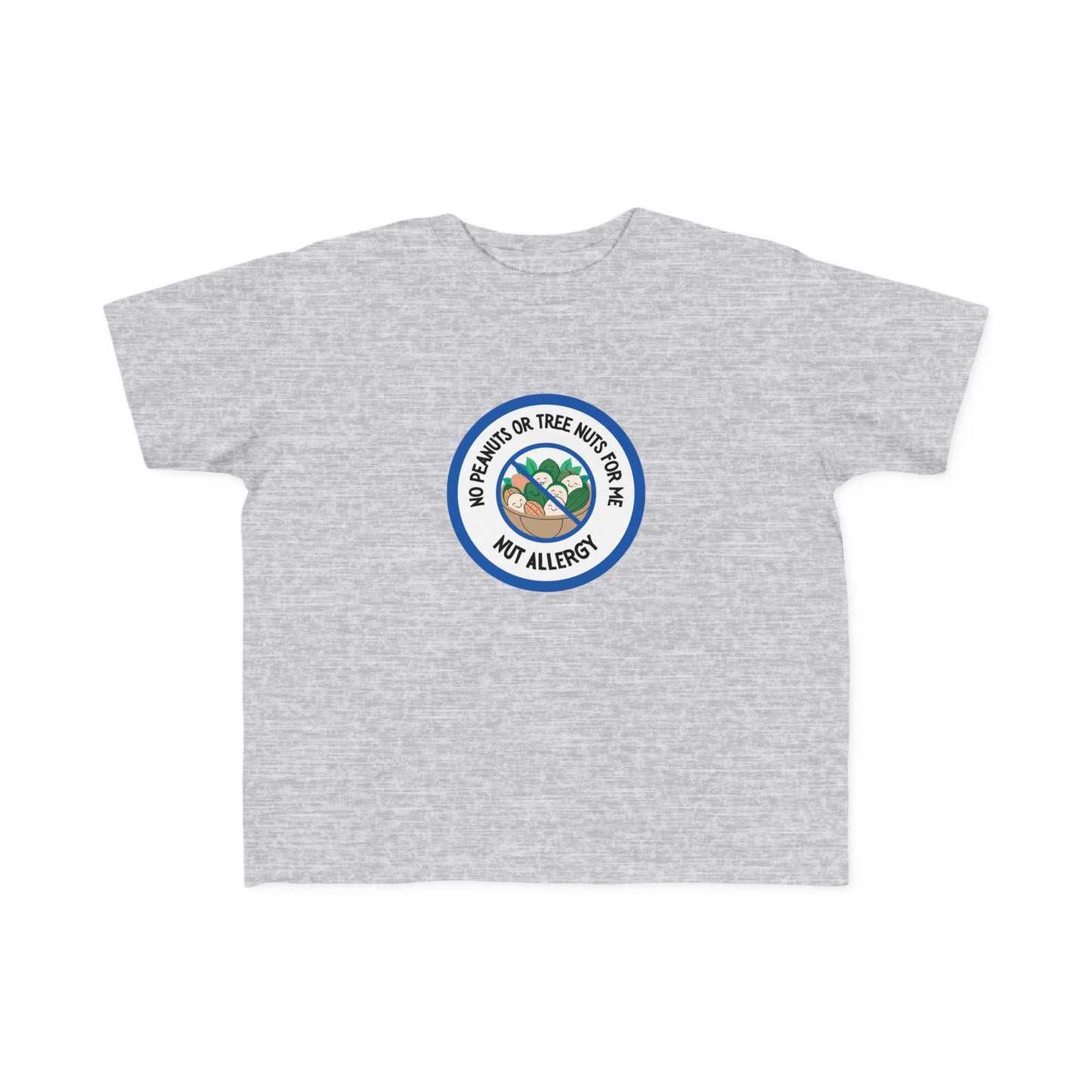 Nut Allergy Blue Logo Toddler Tee