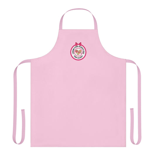 Pink Logo Food Allergy Apron