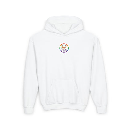 Multiple Allergies Rainbow Logo Youth Hoodie