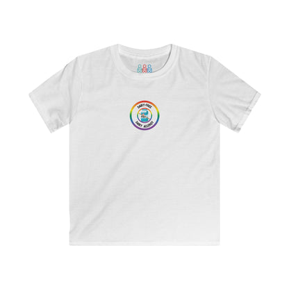Dairy Allergy Rainbow Logo Youth Tee