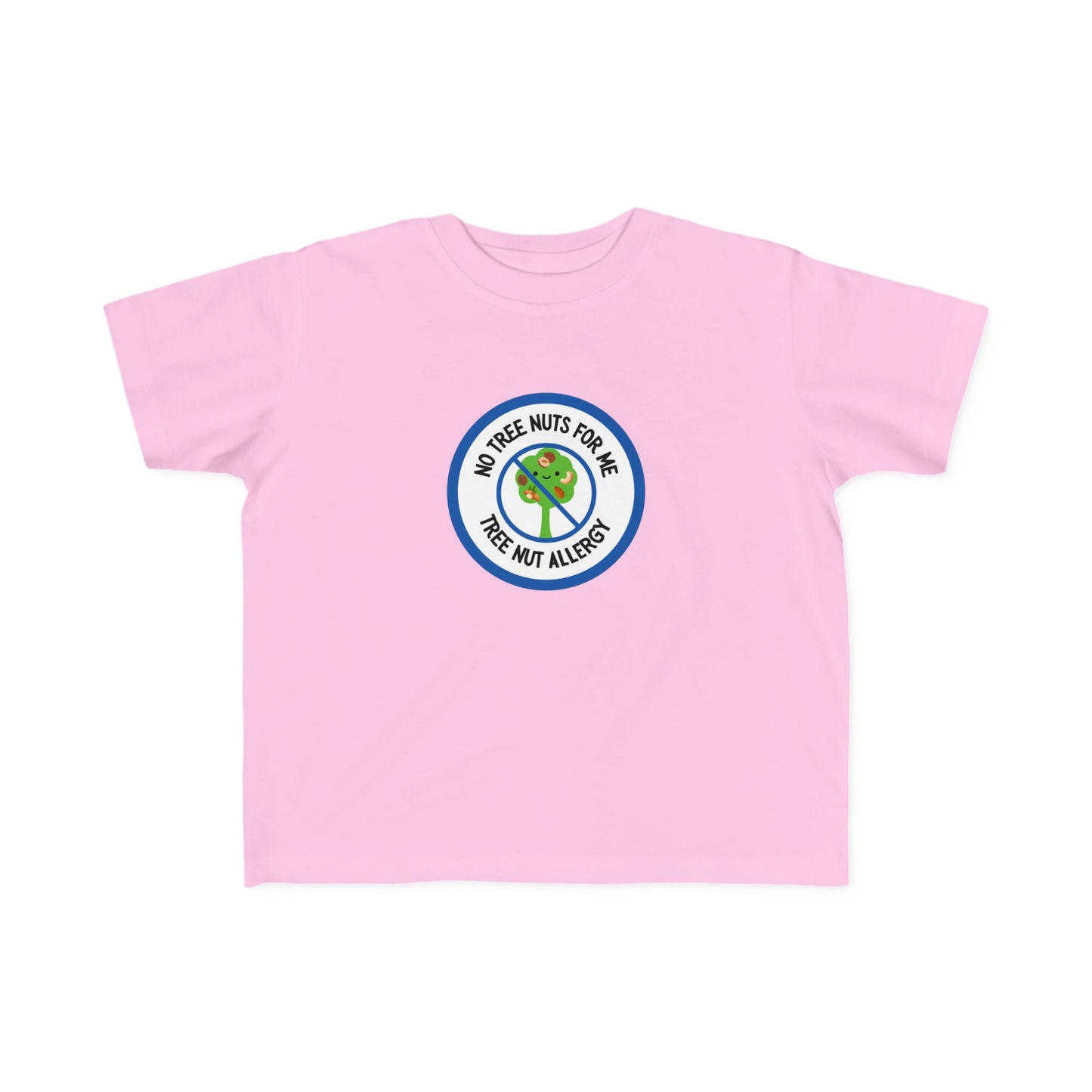 Tree Nut Allergy Blue Logo Toddler Tee