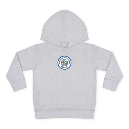 Nut Allergy Blue Logo Toddler Hoodie