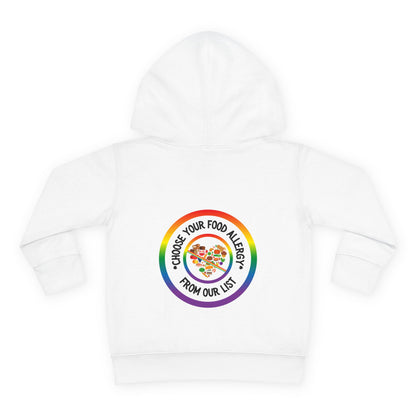 Other Food Allergies Rainbow Logo Toddler Hoodie