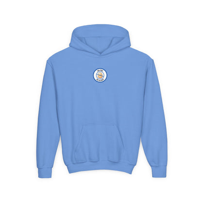 Egg Allergy Blue Logo Youth Hoodie