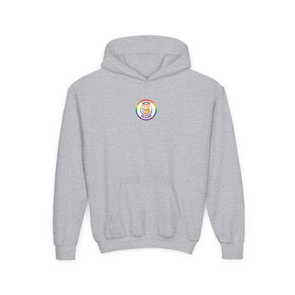Egg Allergy Rainbow Logo Youth Hoodie
