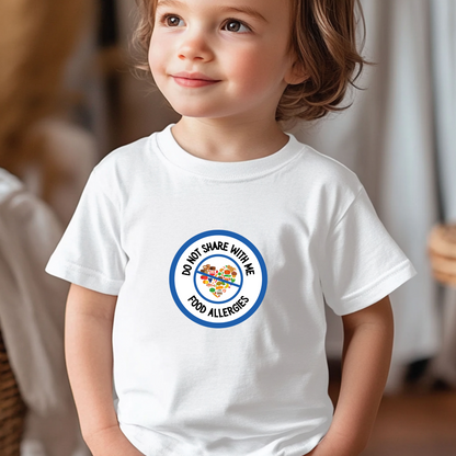 Multiple Allergies Blue Logo Toddler Tee