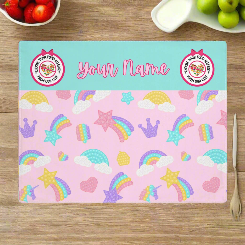 Rainbows and Crowns Placemat