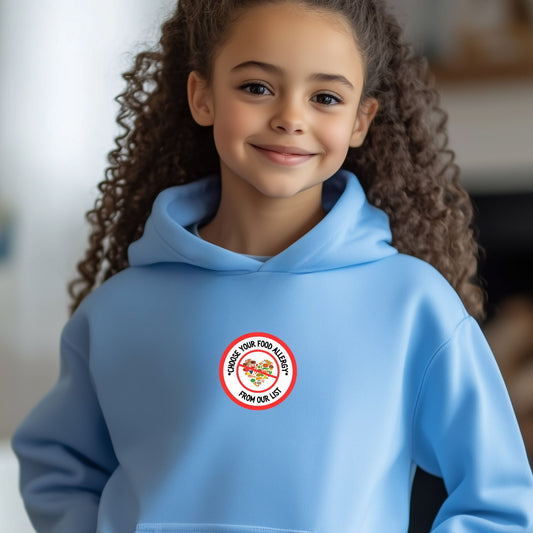 Other Food Allergies Red Logo Youth Hoodie