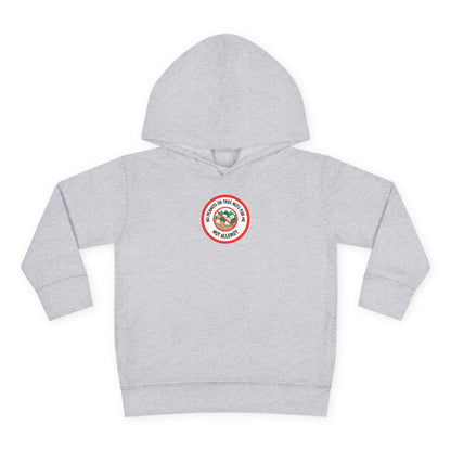 Nut Allergy Red Logo Toddler Hoodie