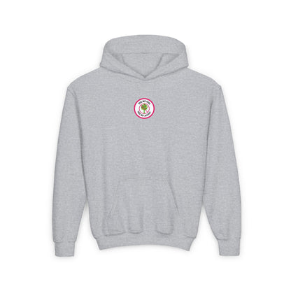 Tree Nut Allergy Pink Logo Youth Hoodie