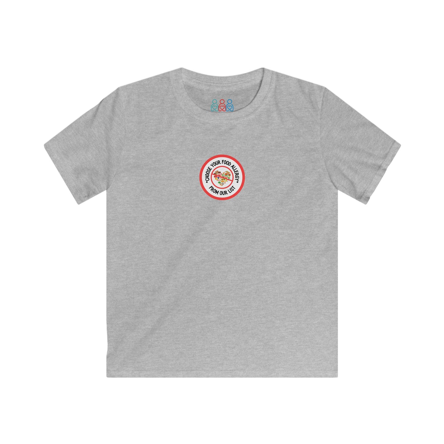Other Food Allergies Red Logo Youth Tee