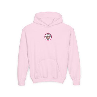 Nut Allergy Pink Logo Youth Hoodie