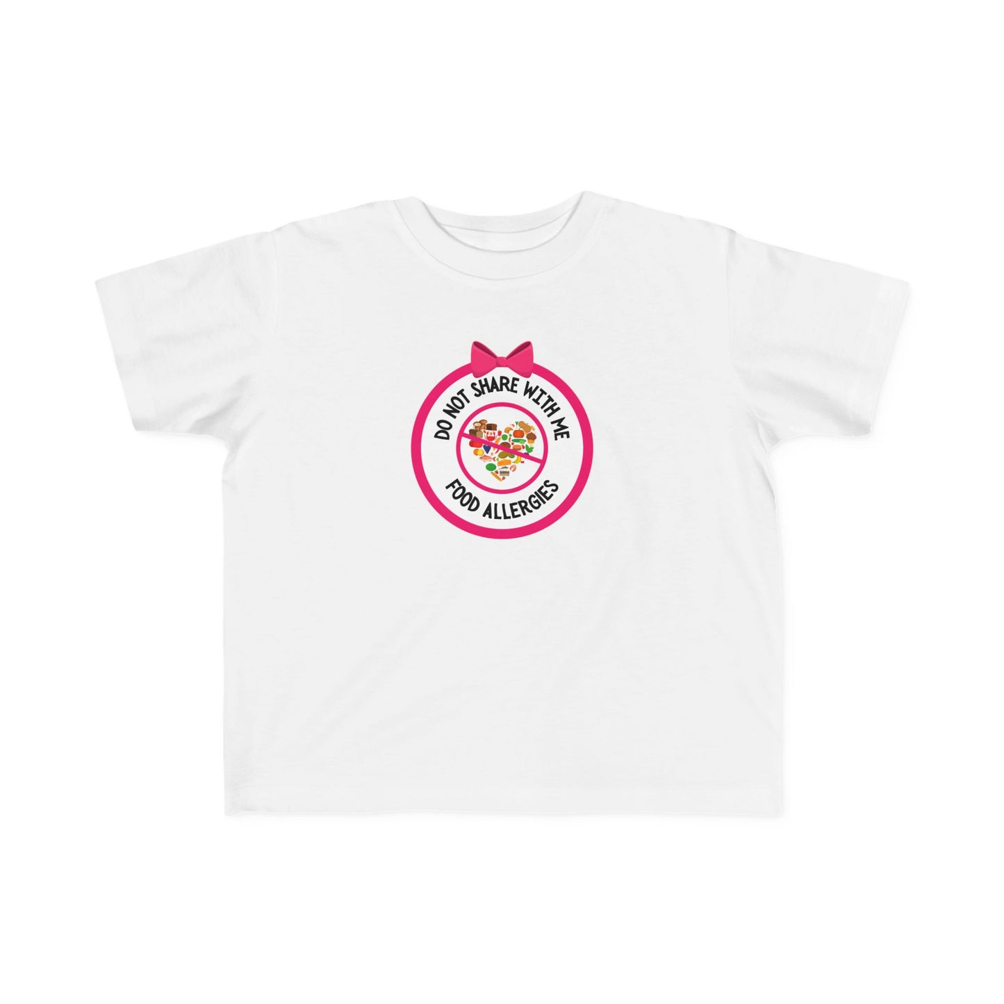 Multiple Allergies Pink Logo Toddler Tee