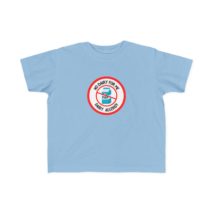 Dairy Allergy Red Logo Toddler Tee