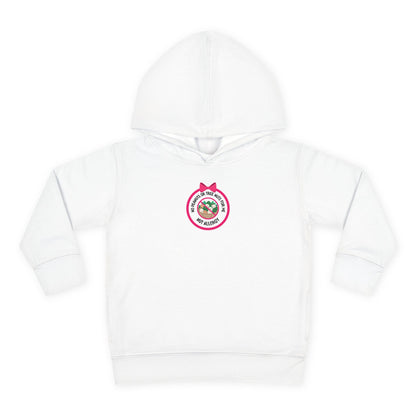 Nut Allergy Pink Logo Toddler Hoodie