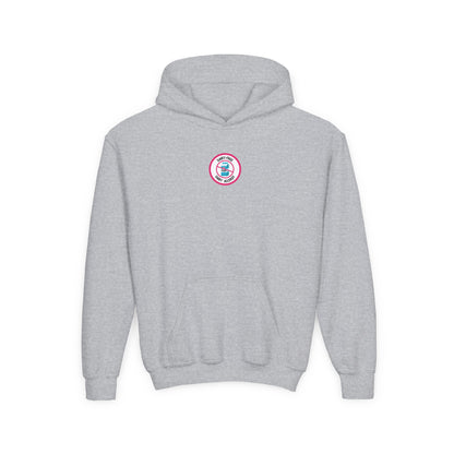 Dairy Allergy Pink Logo Youth Hoodie