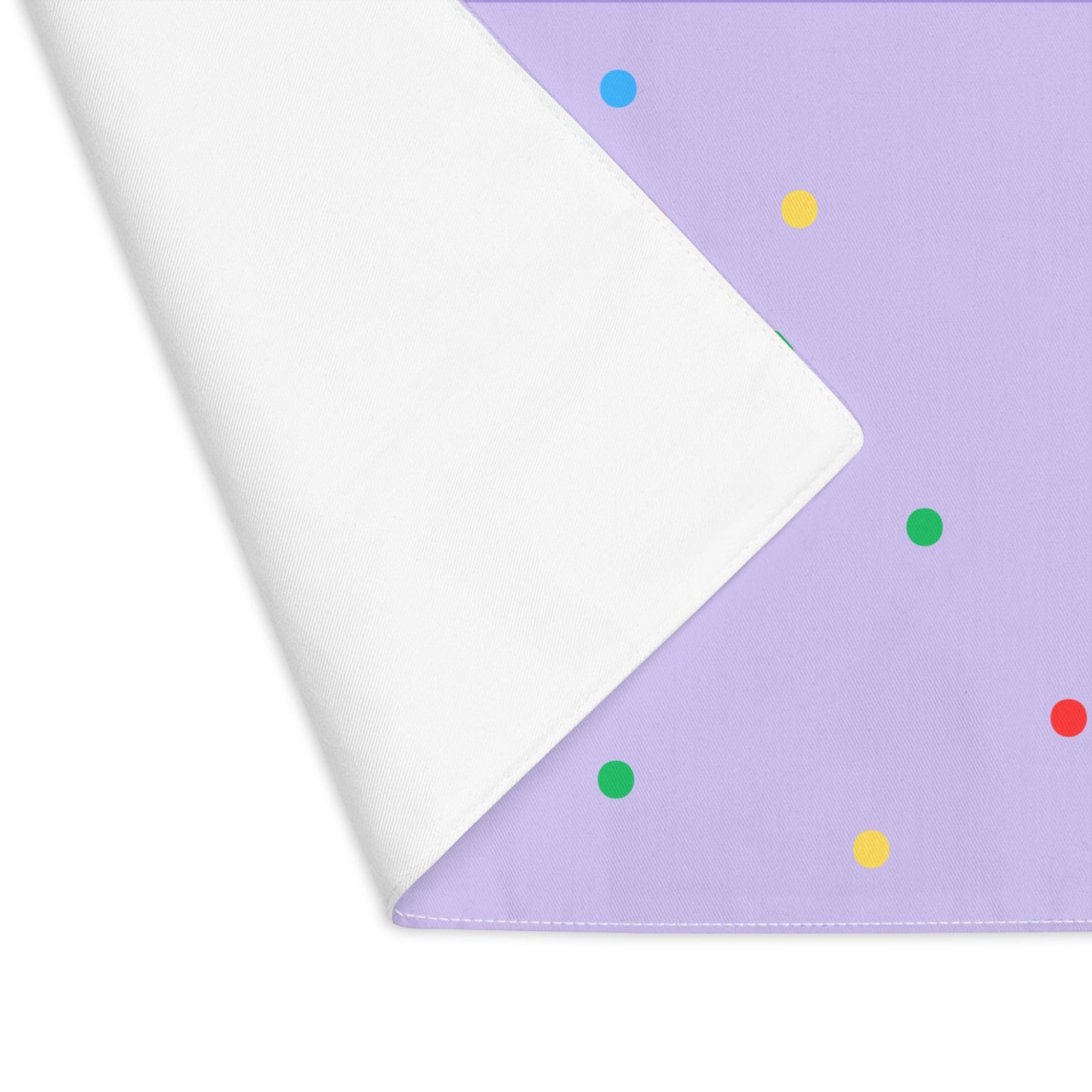 Purple Polka Dot Placemat, 1 pc