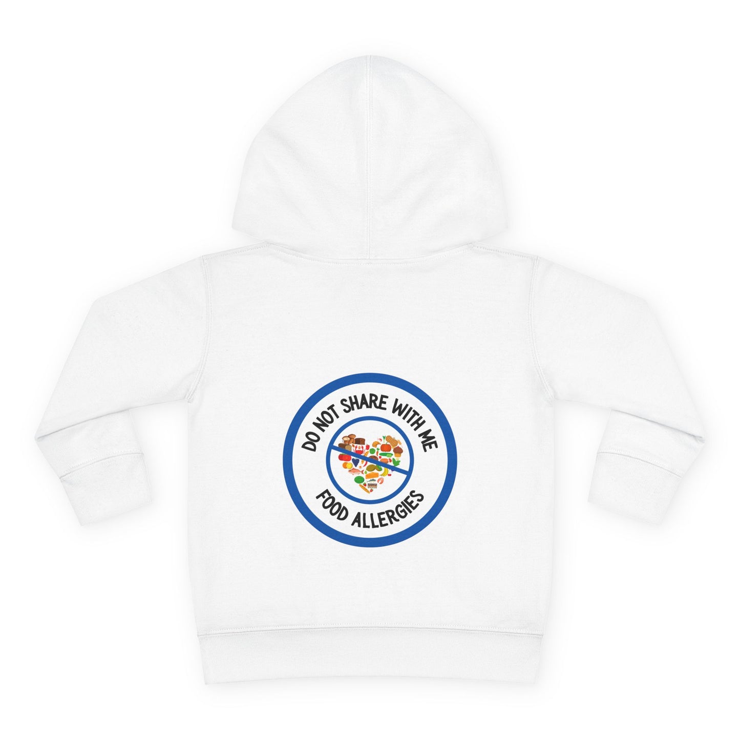 Multiple Allergies Blue Logo Toddler Hoodie