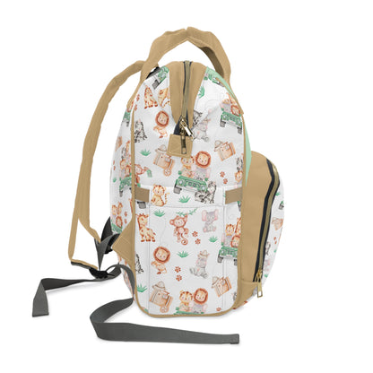 Safari Food Allergy  Diaper Backpack