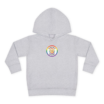 Egg Allergy Rainbow Logo Toddler Hoodie
