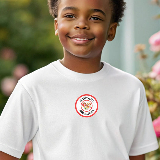 Multiple Allergies Red Logo Youth Tee
