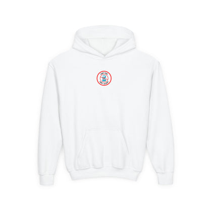Dairy Allergy Red Logo Youth Hoodie