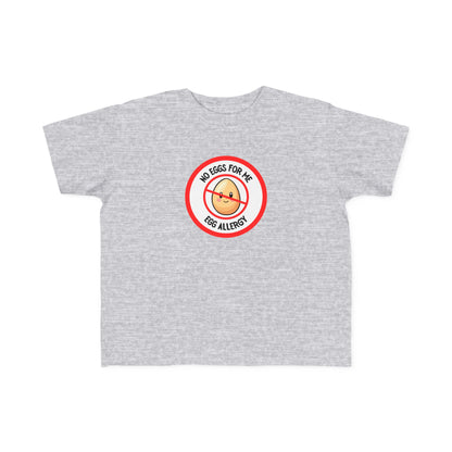 Egg Allergy Red Logo Toddler Tee
