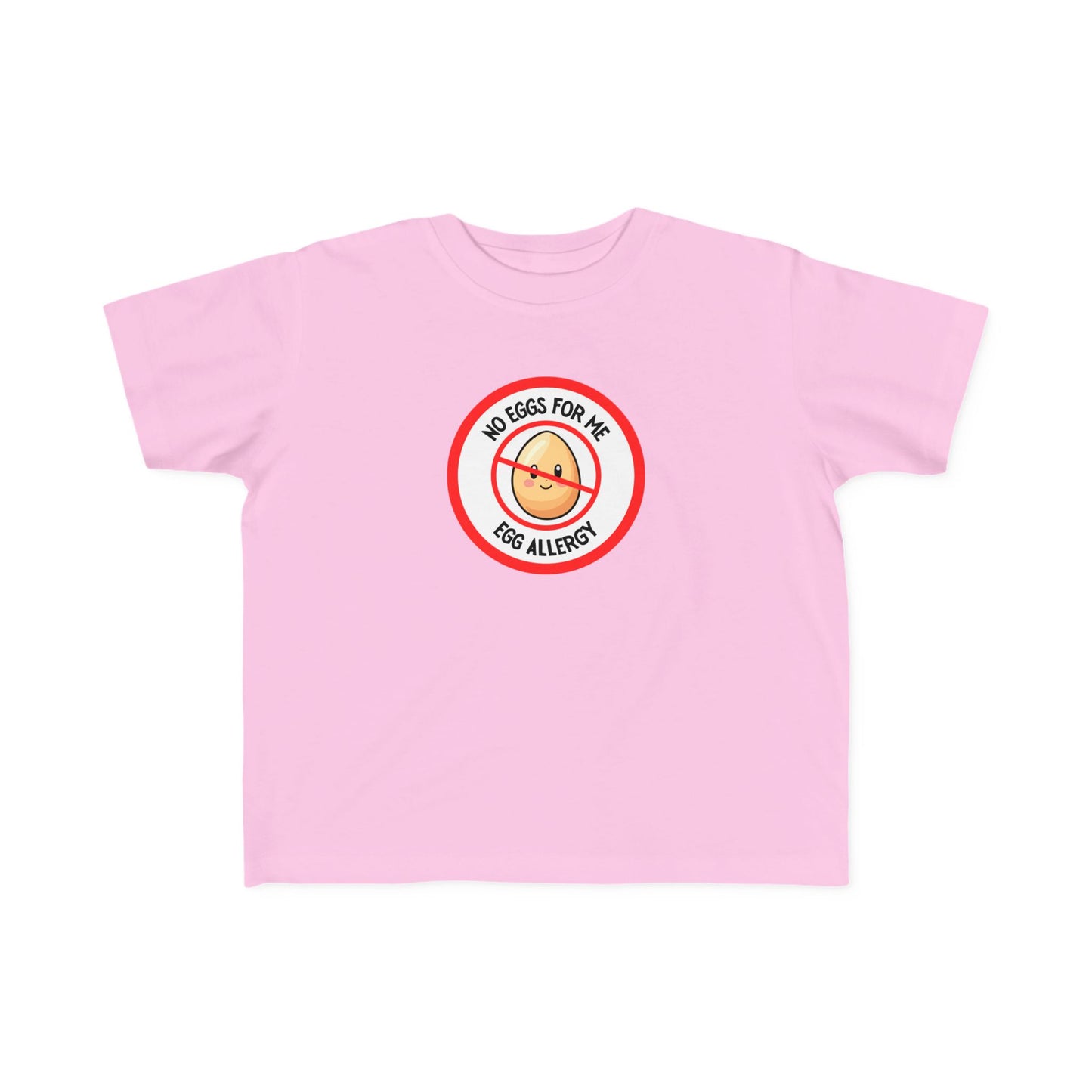 Egg Allergy Red Logo Toddler Tee