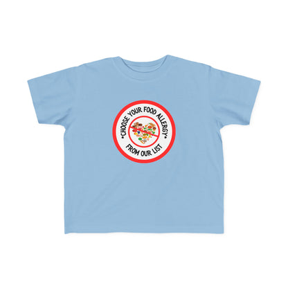 Other Food Allergies Red Logo Toddler Tee