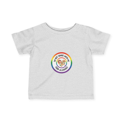 Multiple Allergies Rainbow Logo Baby Tee