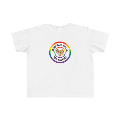 Multiple Allergies Rainbow Logo Toddler Tee