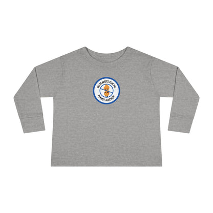 Peanut Allergy Blue Logo Toddler Long Sleeve
