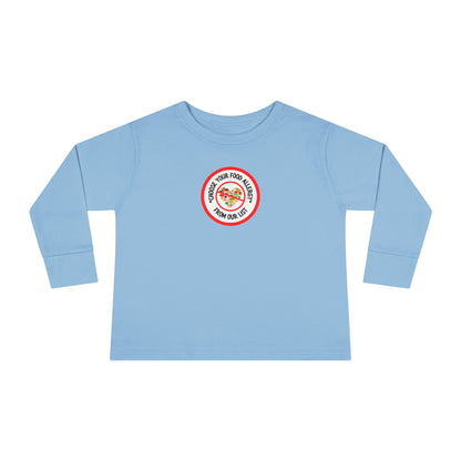 Other Food Allergies Red Logo Toddler Long Sleeve