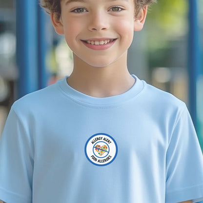 Multiple Allergies Blue Logo Youth Tee