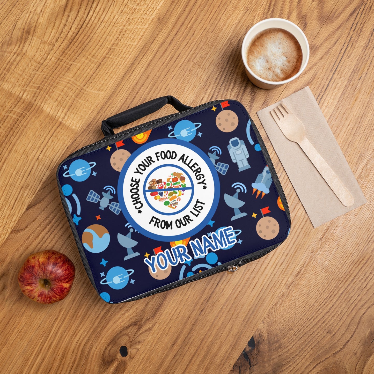 Space Food Allergy Lunchbox