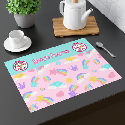 Rainbows and Crowns Placemat