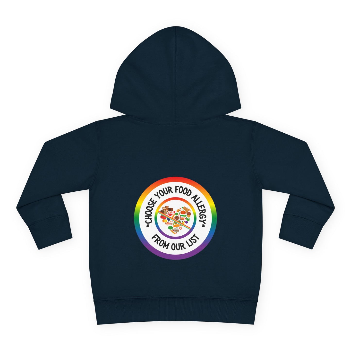 Other Food Allergies Rainbow Logo Toddler Hoodie