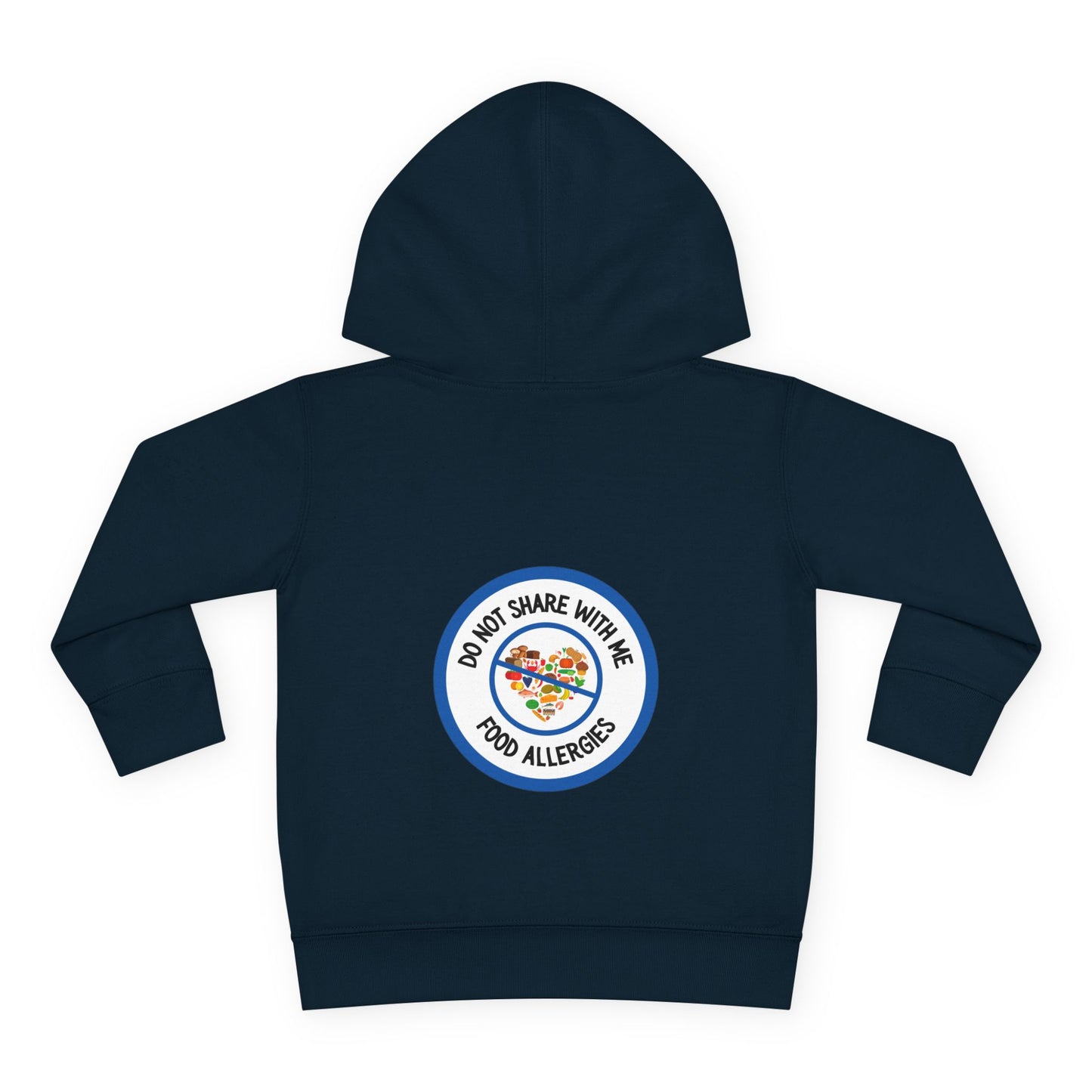 Other Food Allergies Blue Logo Toddler Hoodie