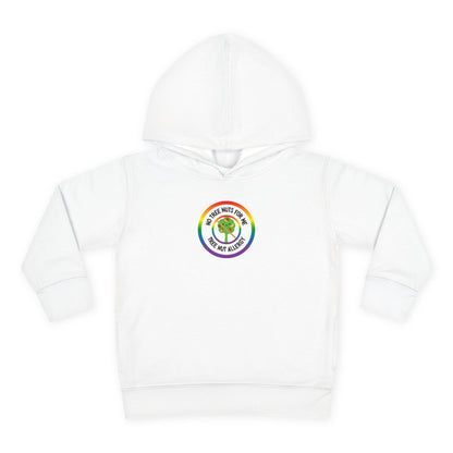 Tree Nut Allergy Rainbow Logo Toddler Hoodie