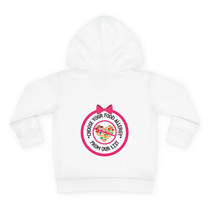 Other Food Allergies Pink Logo Toddler  Hoodie