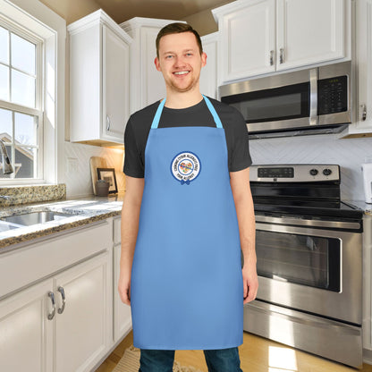 Blue Logo Food Allergy Apron