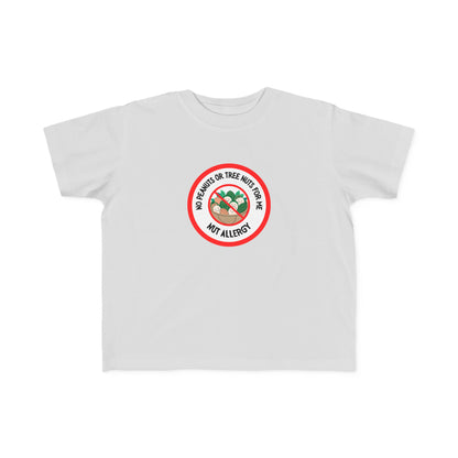 Nut Allergy Red Logo Toddler Tee