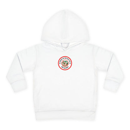 Nut Allergy Red Logo Toddler Hoodie