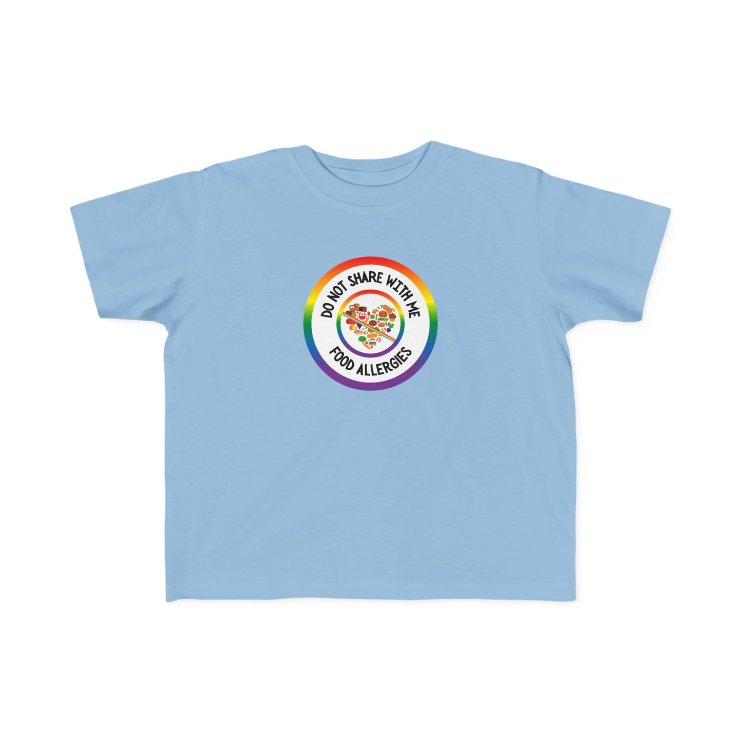 Multiple Allergies Rainbow Logo Toddler Tee