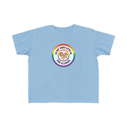 Multiple Allergies Rainbow Logo Toddler Tee