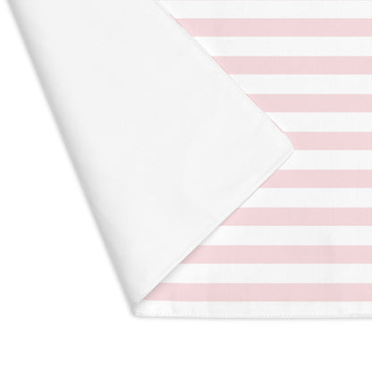 Pink Striped Placemat, 1 pc