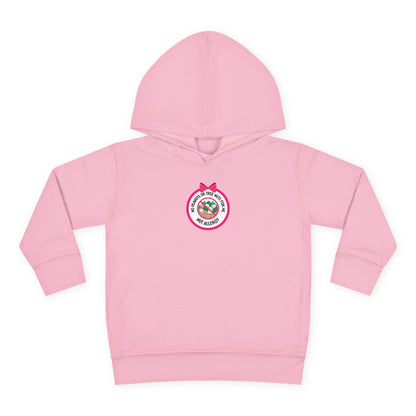 Nut Allergy Pink Logo Toddler Hoodie