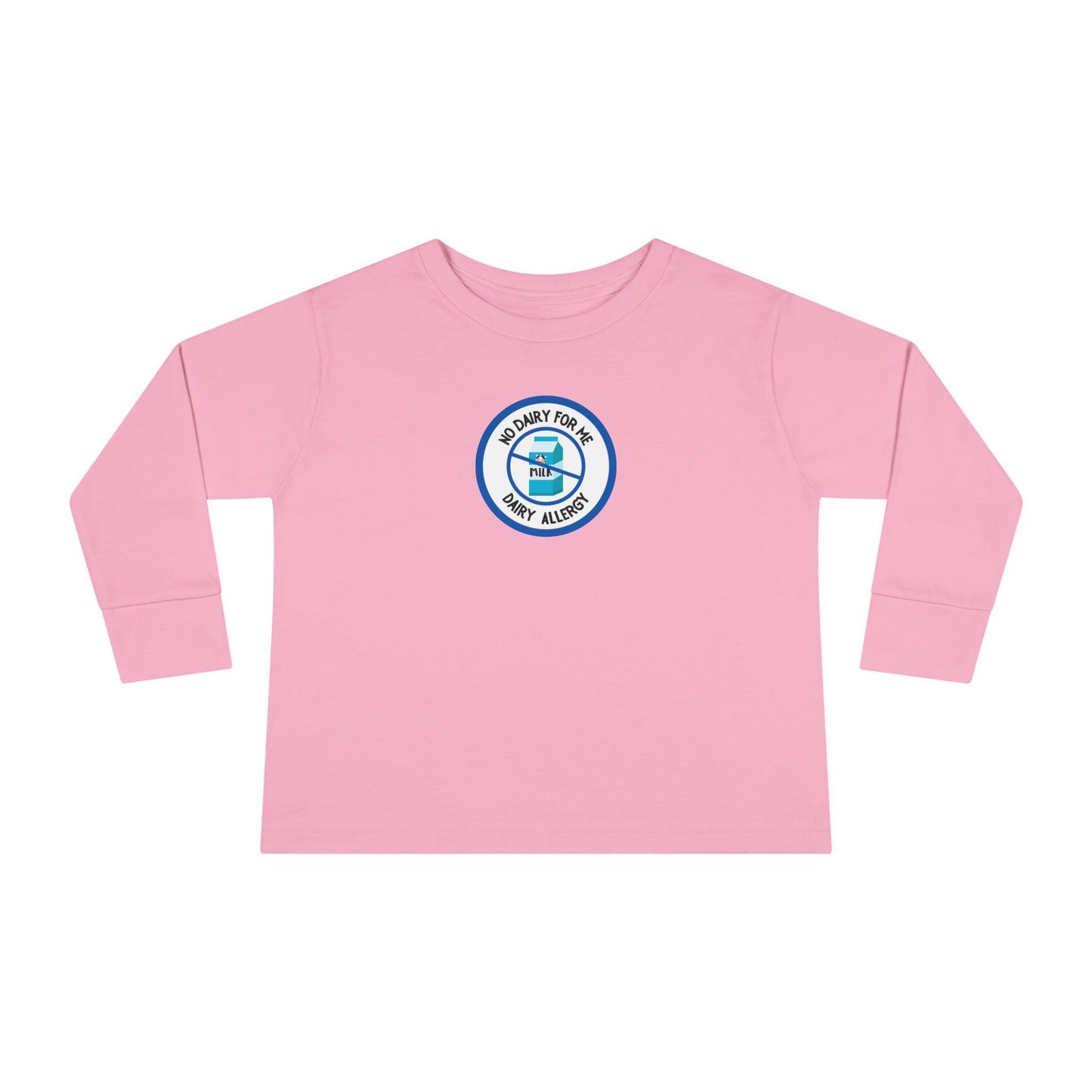 Dairy Allergy Blue Logo Toddler Long Sleeve