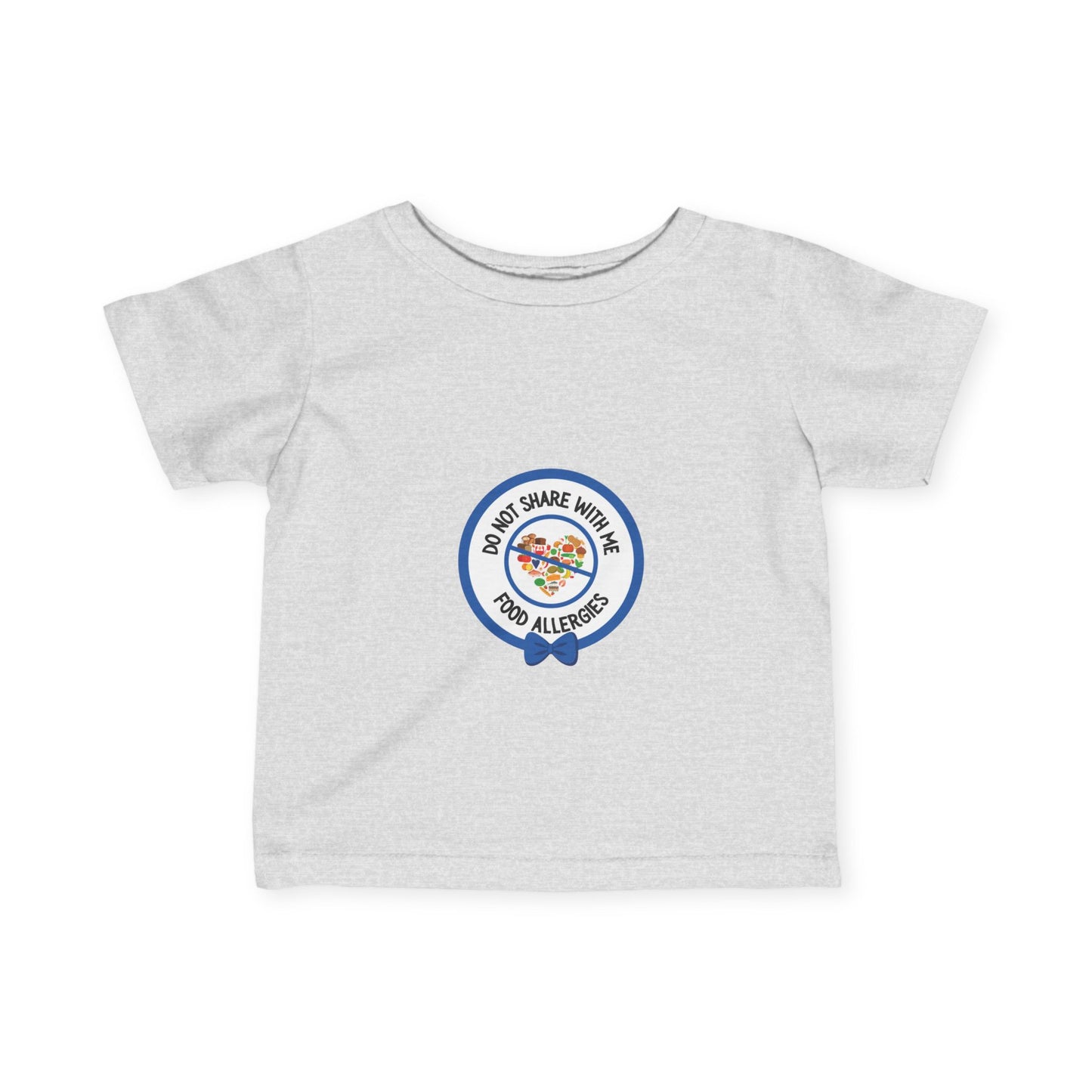 Multiple Allergies Blue Logo Baby Tee