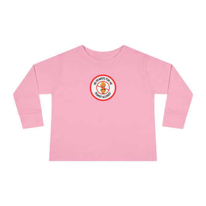 Peanut Allergy Red Logo Toddler Long Sleeve